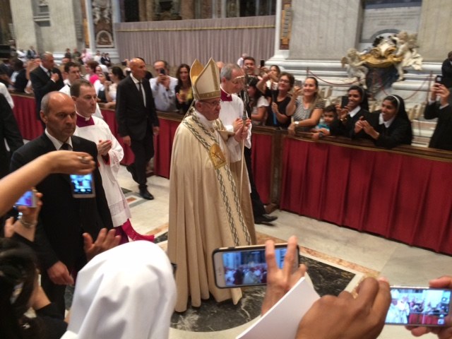 Paven ut av peterskirken.JPG