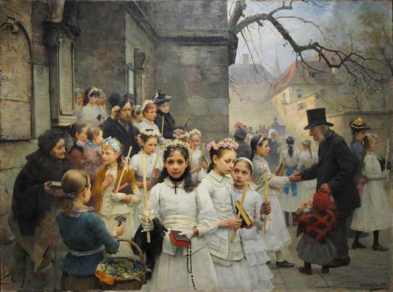 After_first_Communion_(Carl_Frithjof_Smith,_1892).jpg