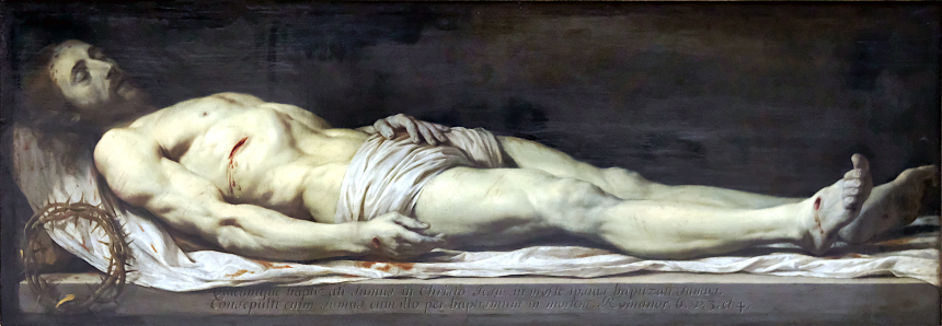 Dead Christ by Philippe de Champaigne