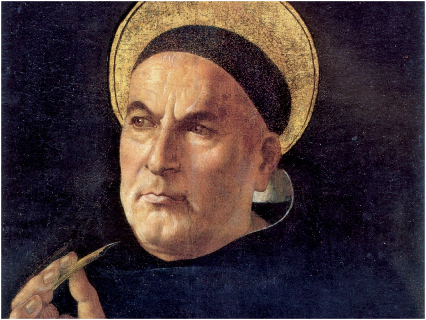 Maleri av Thomas Aquinas