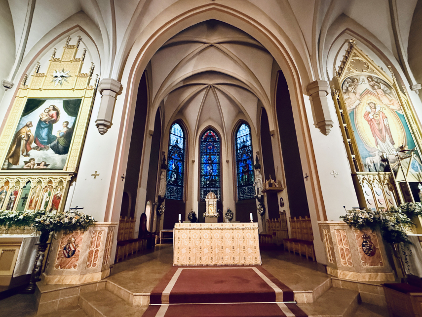 St. Olav domkirke dagen før bispevigslingen 18. januar 2025. 